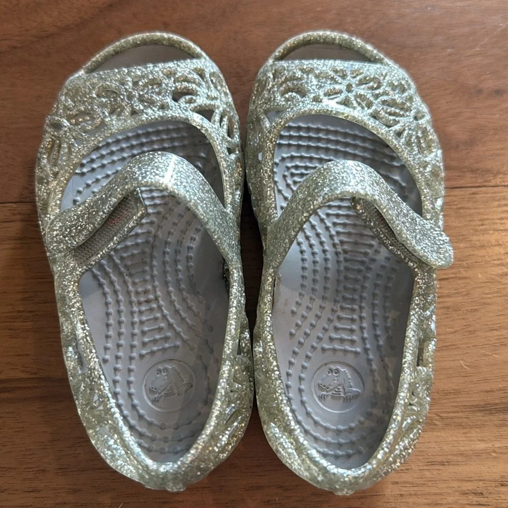 CROCS sparkling glitter